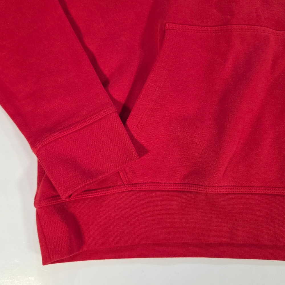 Nike Les Rouges Hoodie Mens Medium Red Graphic Pullover Sweatshirt - Picture 4 of 9